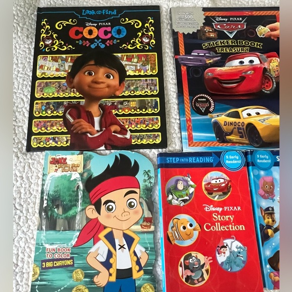 Disney Childrens Books Assorted NWT Sticker, Look & Find, Coloring, Level 1 Read - Picture 3 of 11